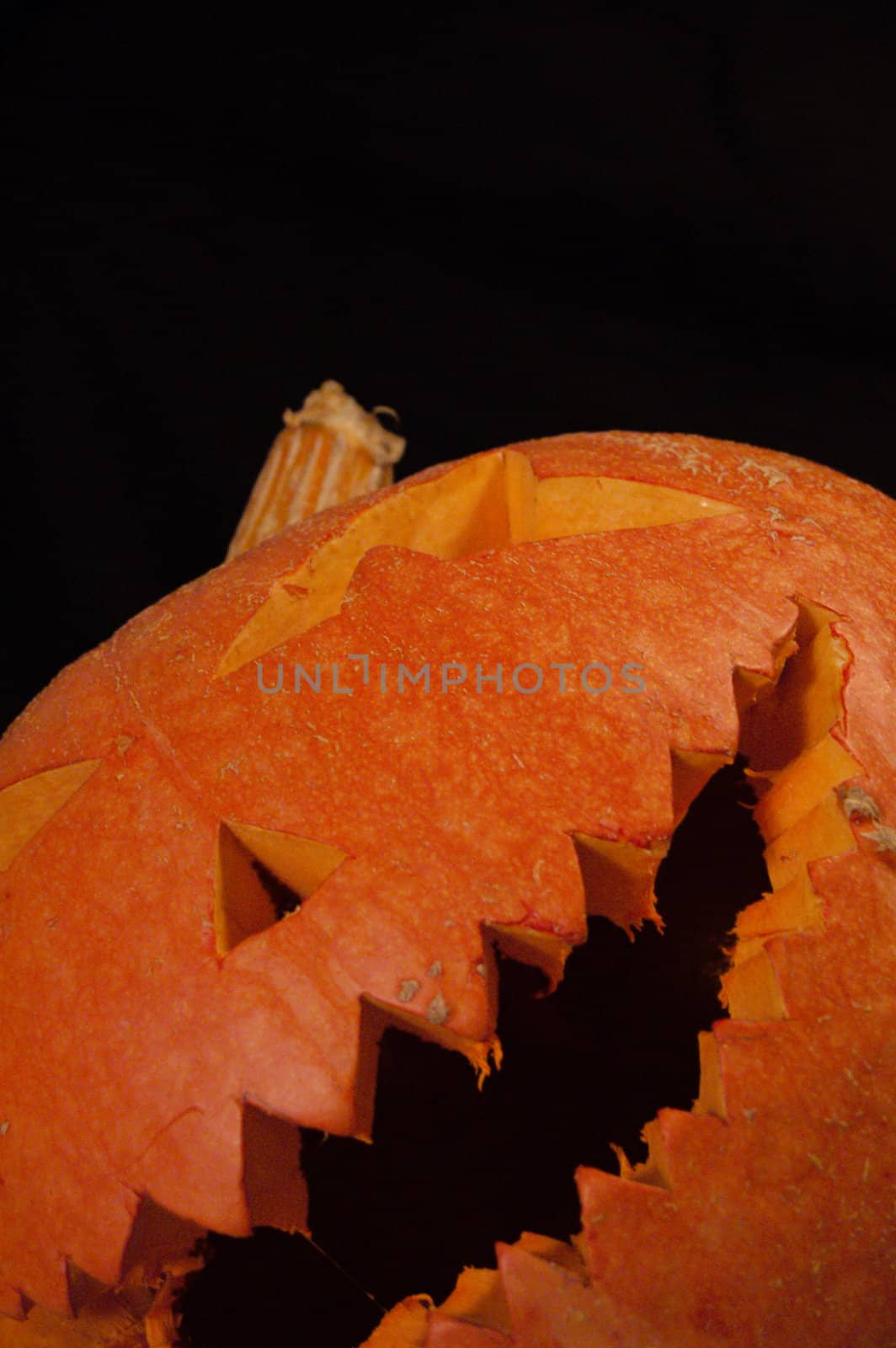 Spooky Halloween pumpkin