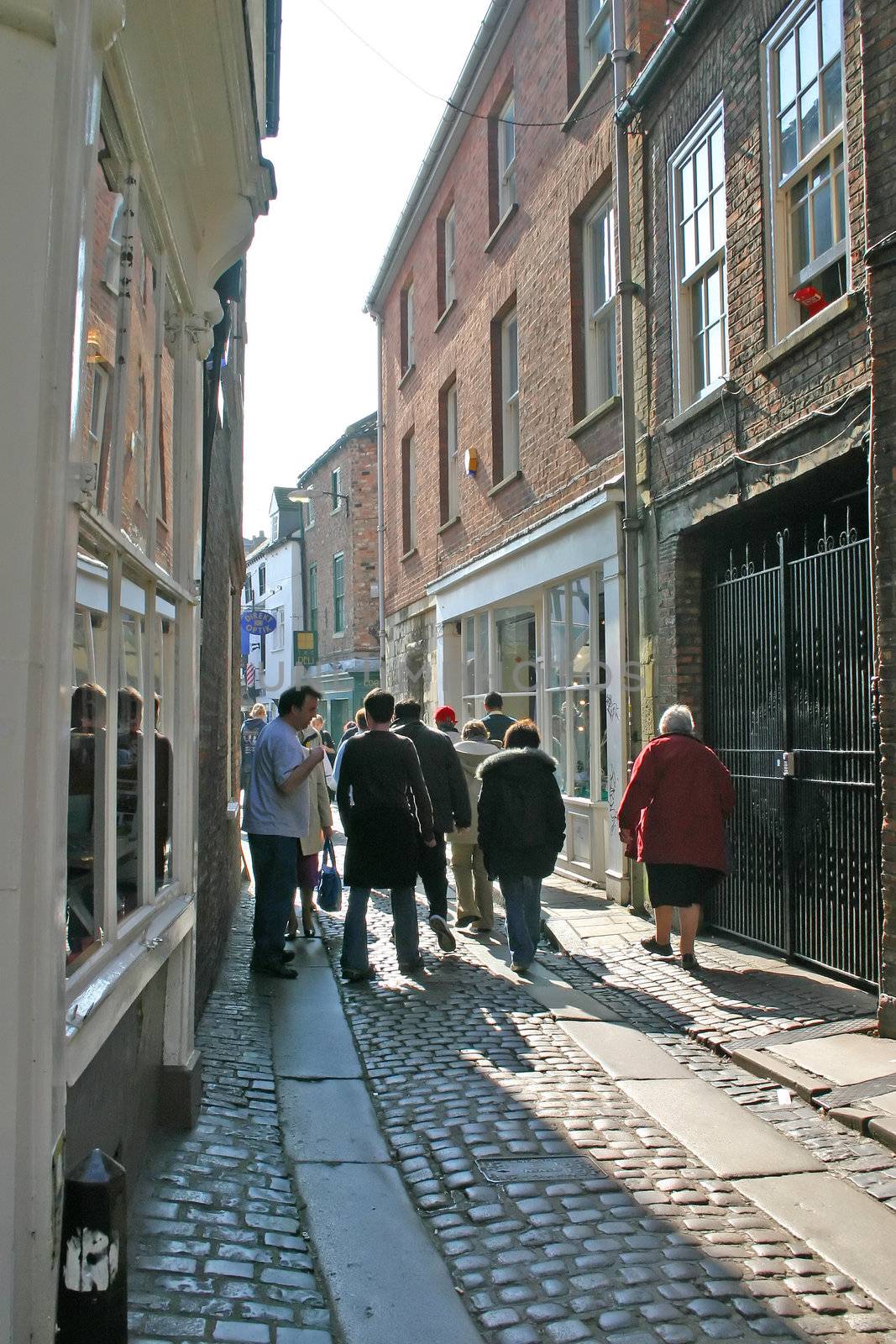 Tourists in The Shambles York UK by green308