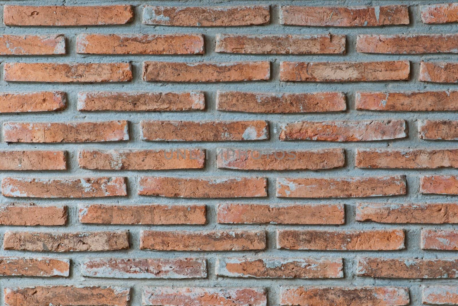 Brick wall background taken on a clundy day
