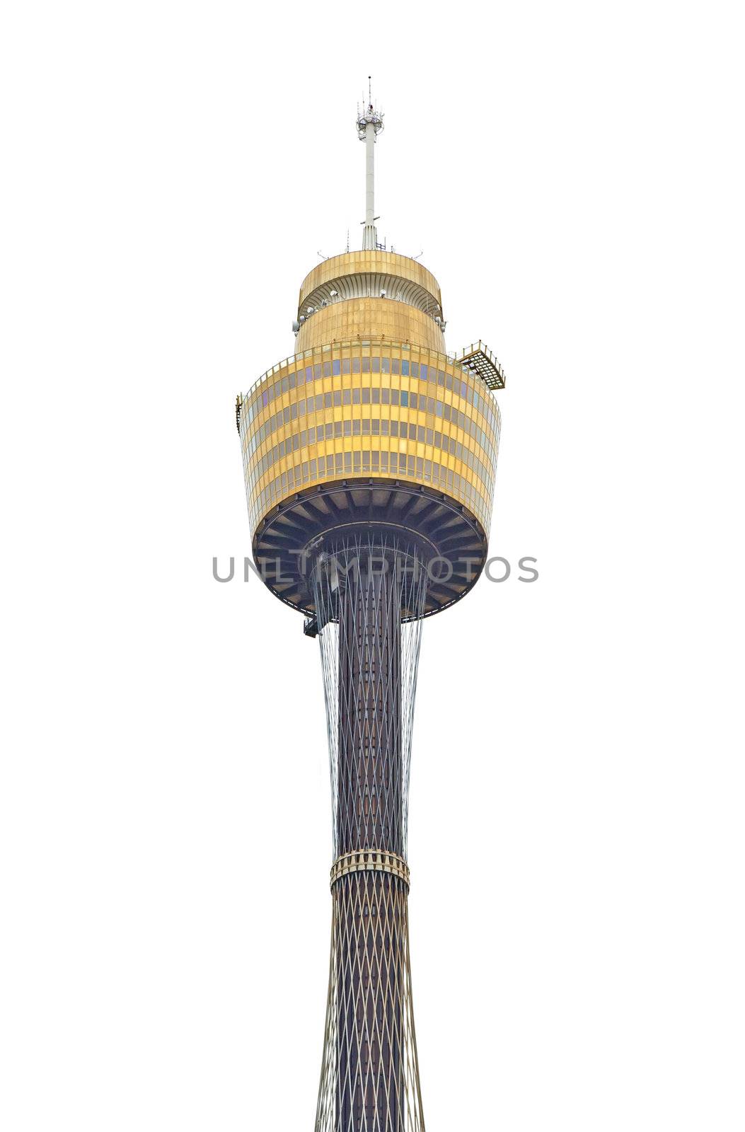 An image of the tv tower in Sydney Australia
