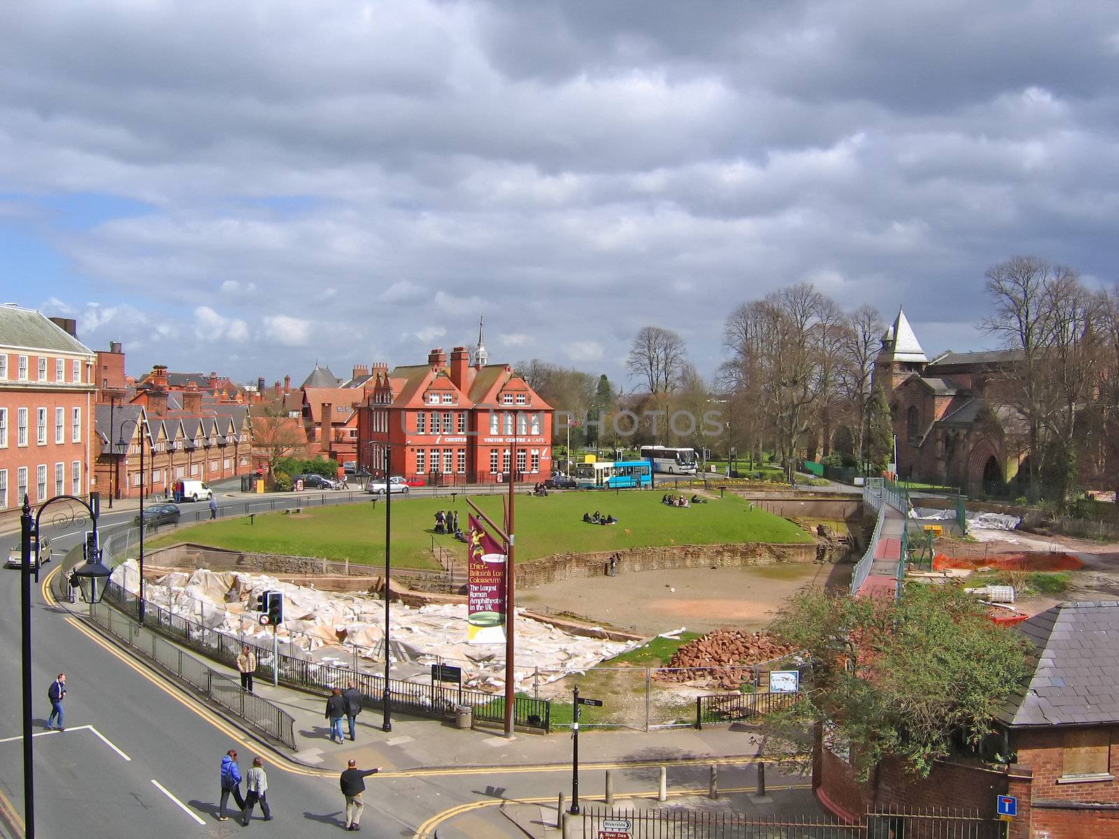 Roman Amphitheatre in Chester by green308