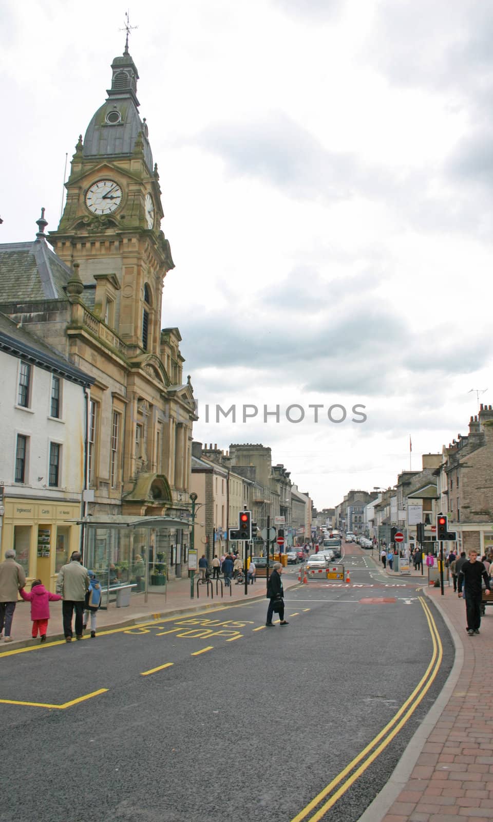 Shoppers and Tourists in Kendal UK by green308