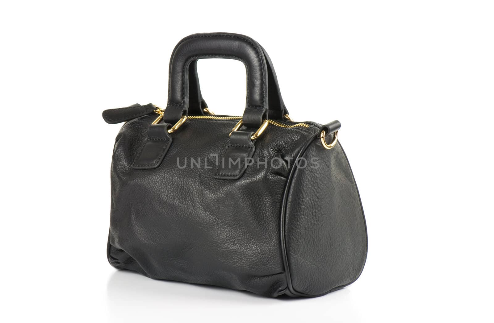 Black handbag by dutourdumonde