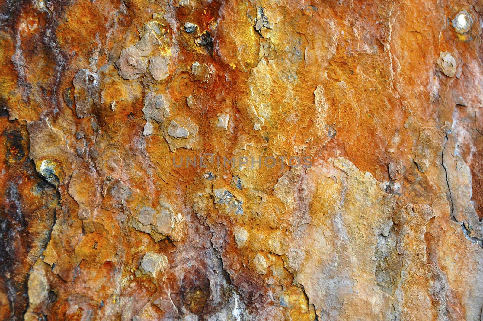 Rusty iron plate, perfect as a background