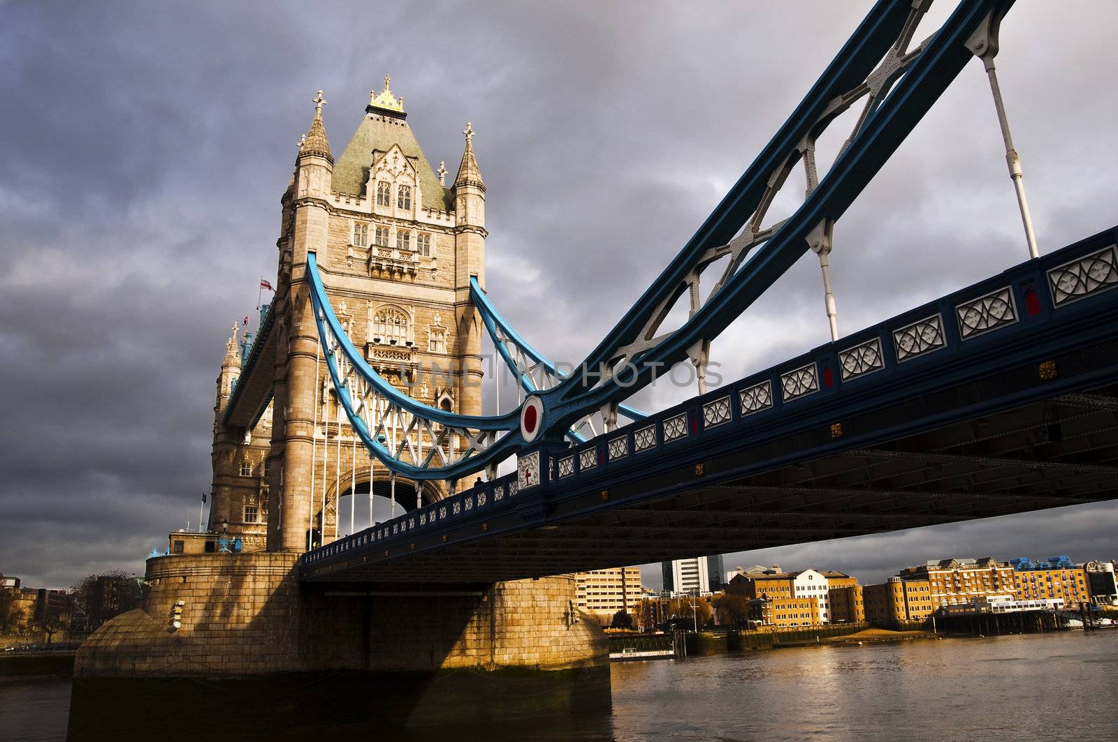 Tower Bridge in London, UK