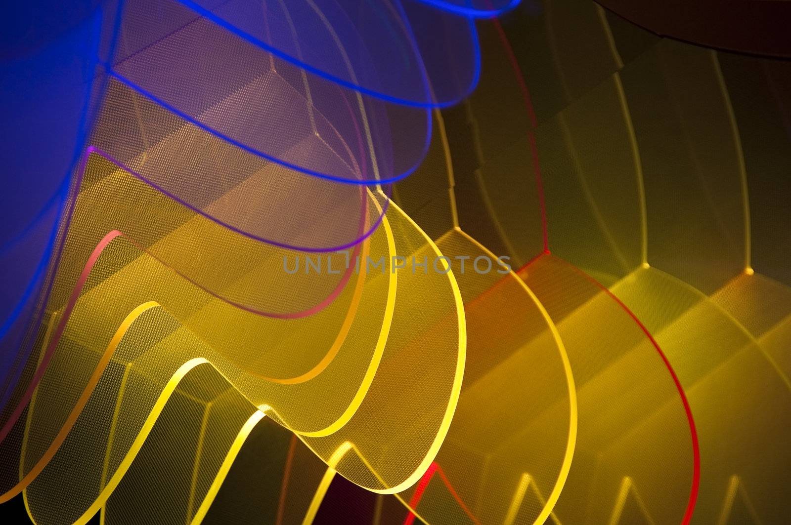 Colorful abstract home decoration