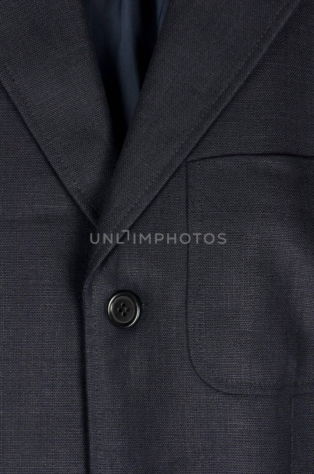 Linen jacket detail, male fashion