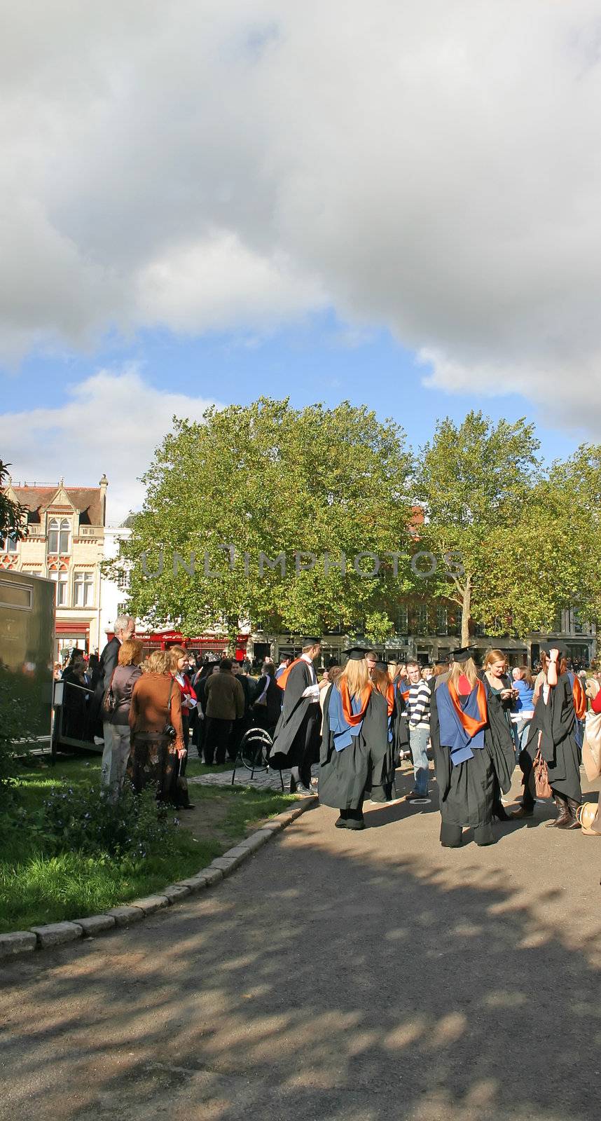 Graduation Ceremony Outside Exeter Cathedral by green308