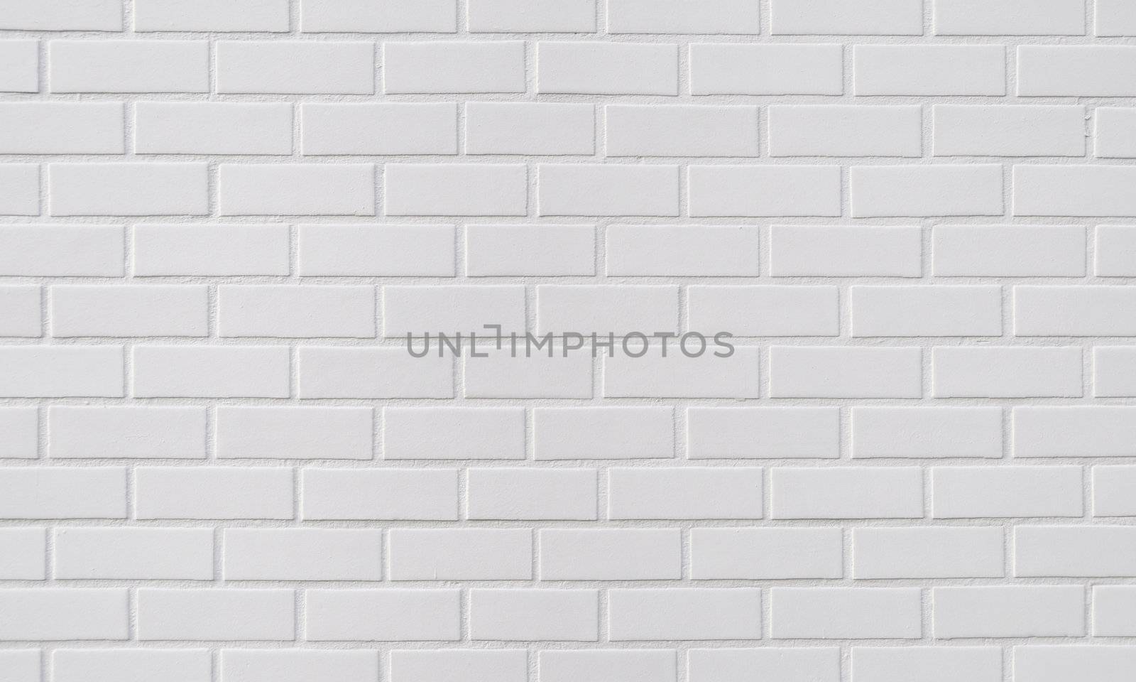 White brick wall background by dutourdumonde
