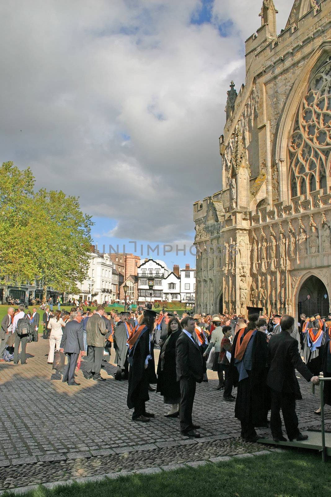 Graduation Ceremony Outside Exeter Cathedral by green308