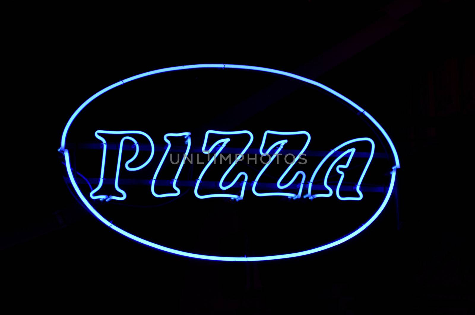 Pizza sign by dutourdumonde