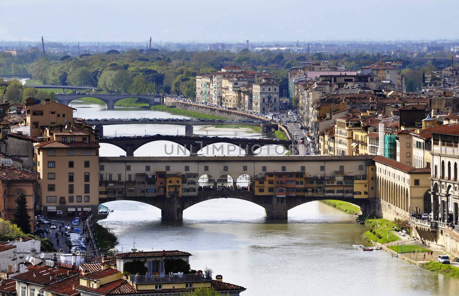 The Ponte Vecchio in Florence by dutourdumonde
