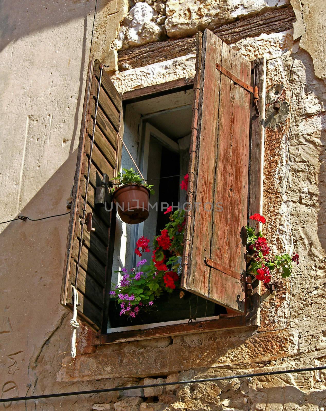 side-streets of city Rovin' (Croatia)