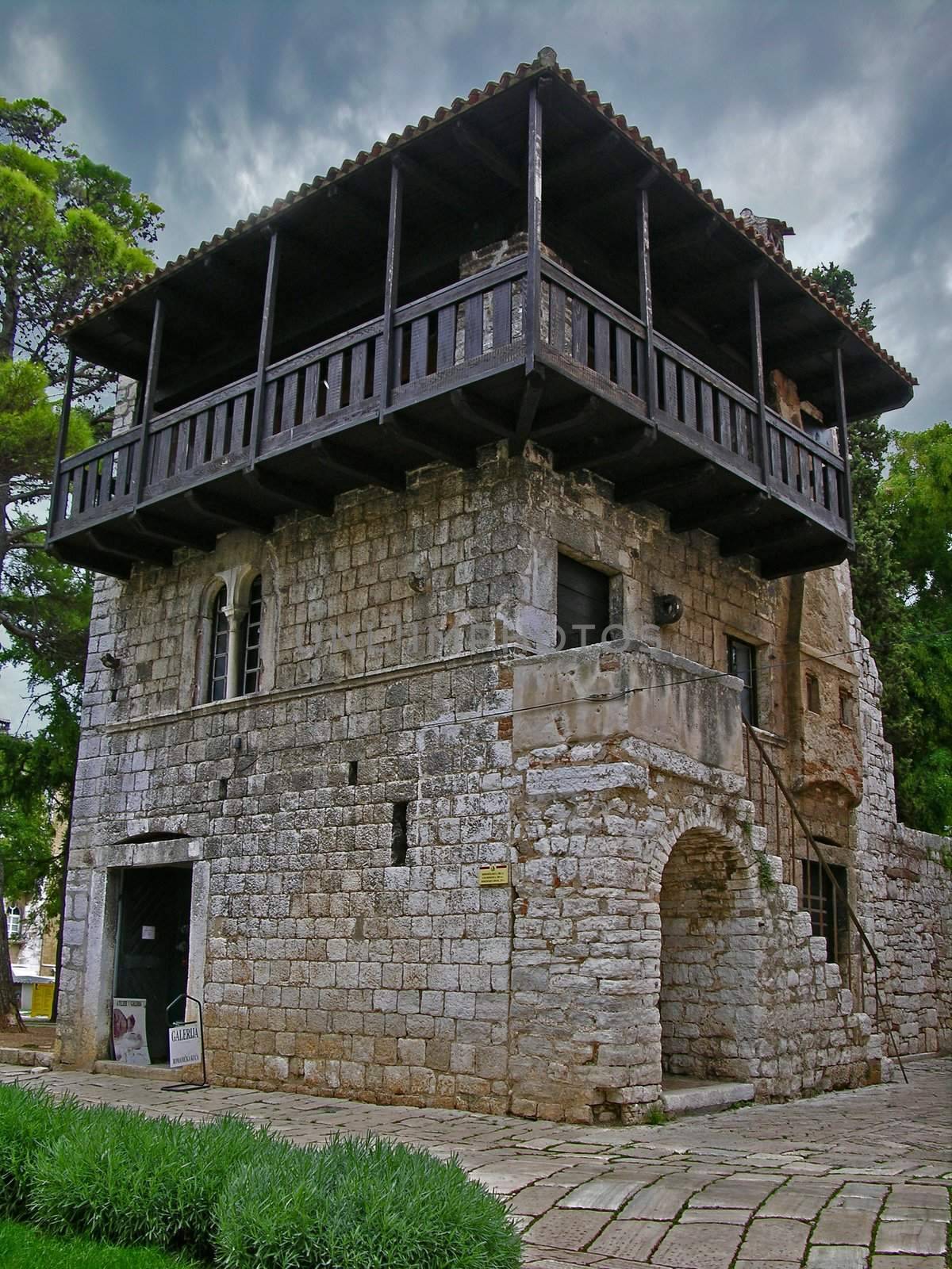 The Roman house in Porech town (Croatia)
