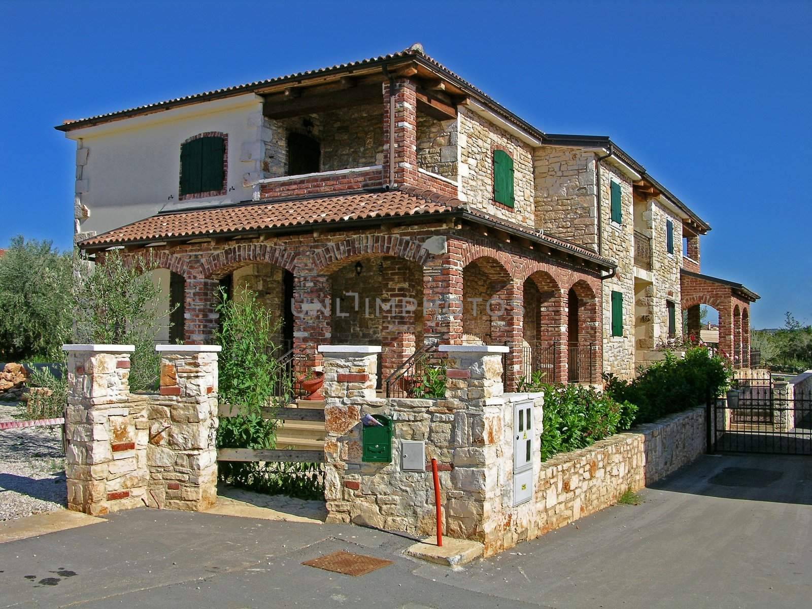 new buildings on the Istra peninsula