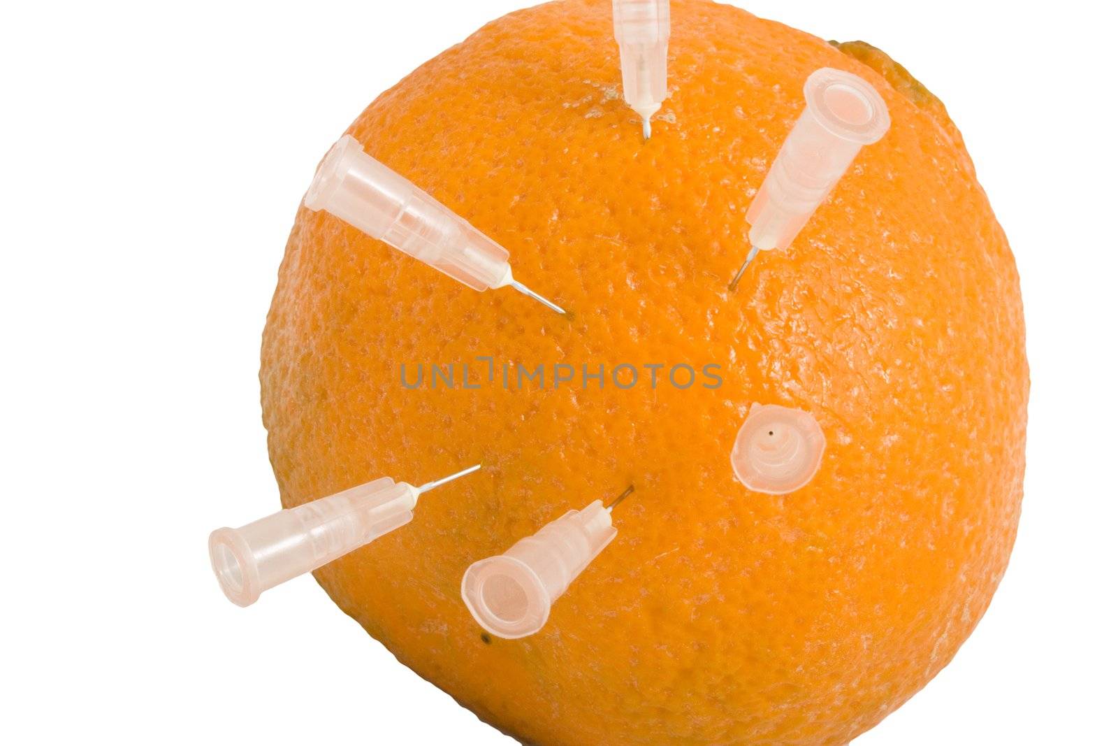 learning on an orange how to give injections
