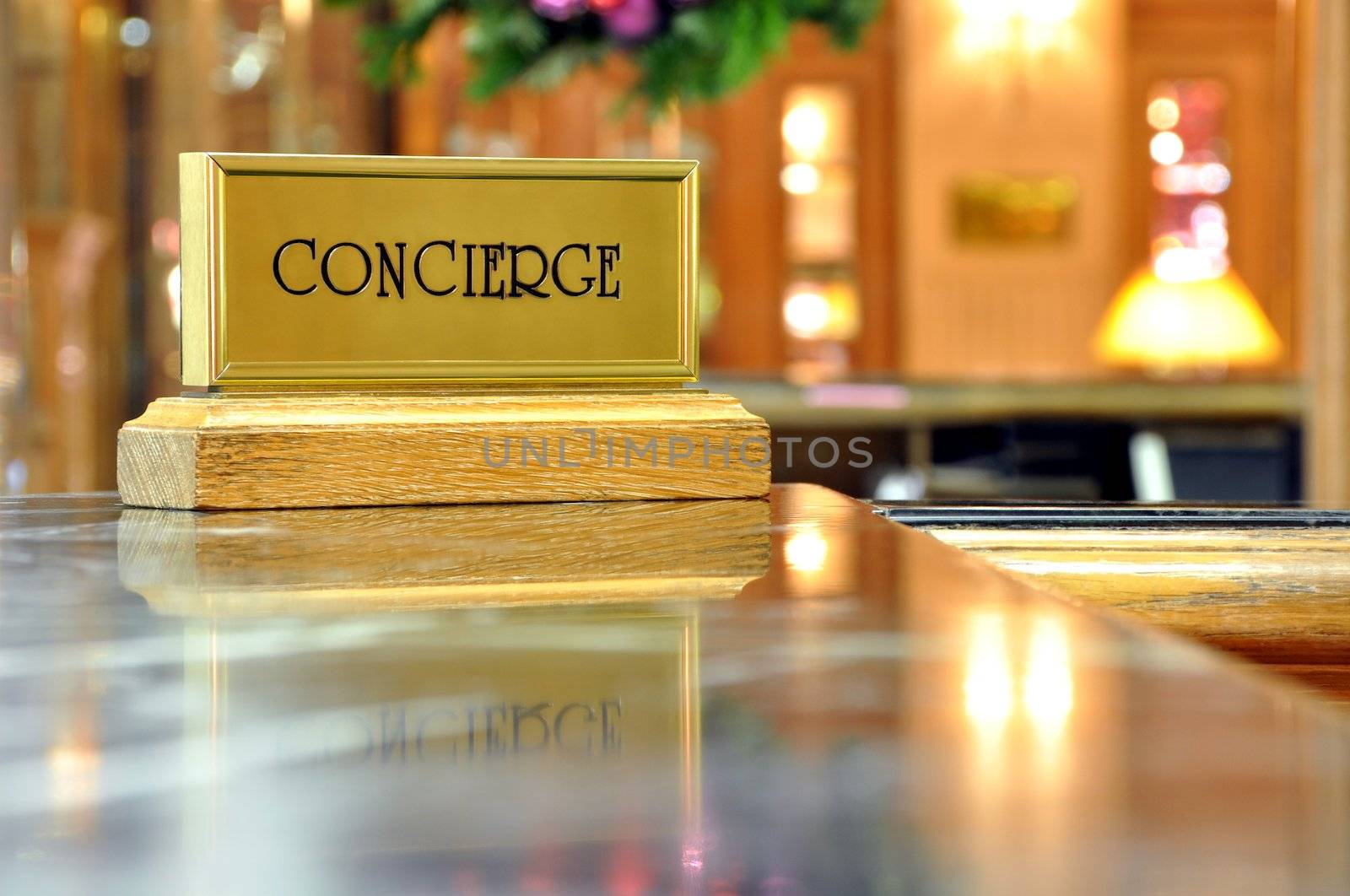 Concierge desk by dutourdumonde