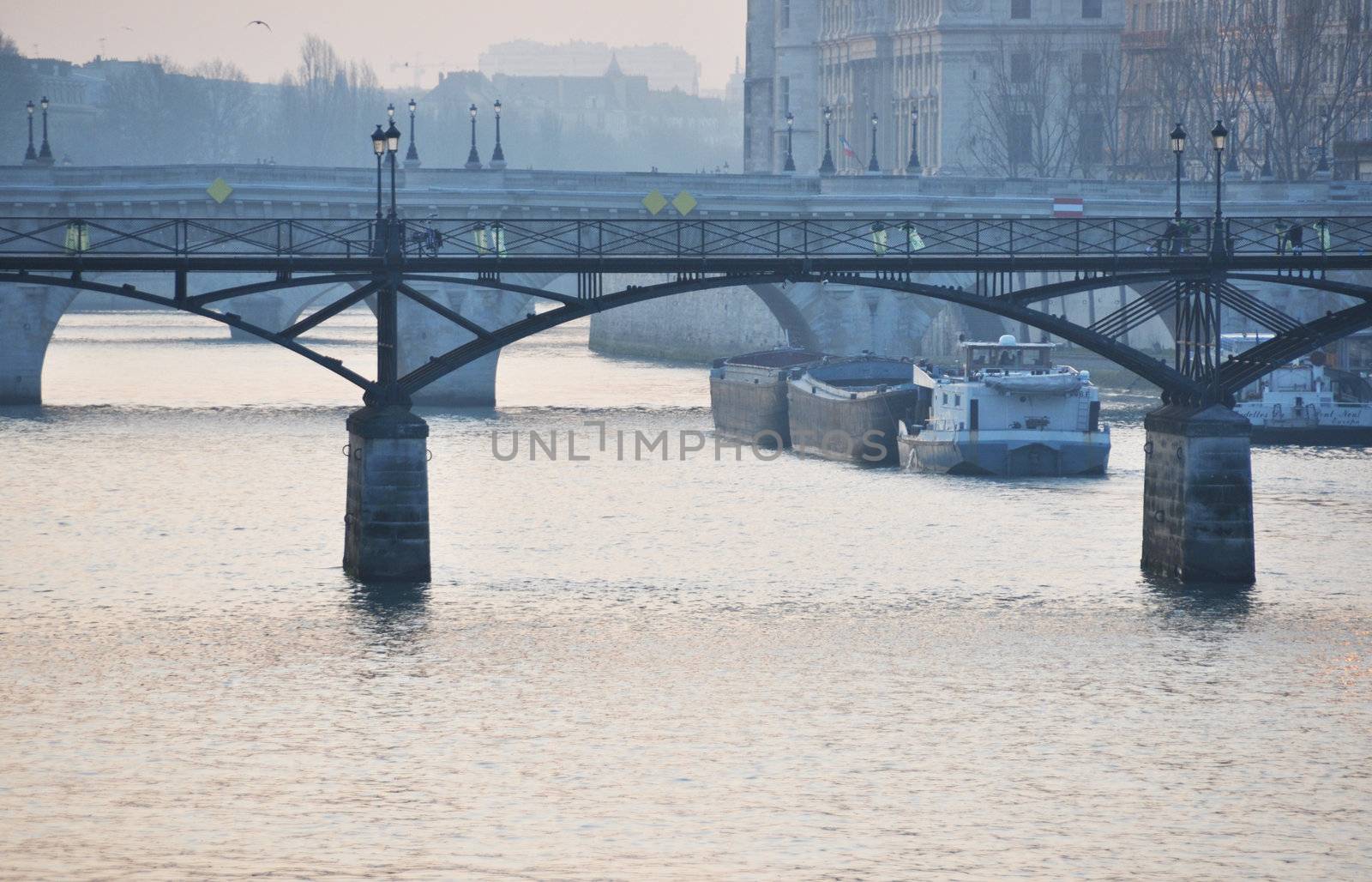 The river Seine in Paris by dutourdumonde