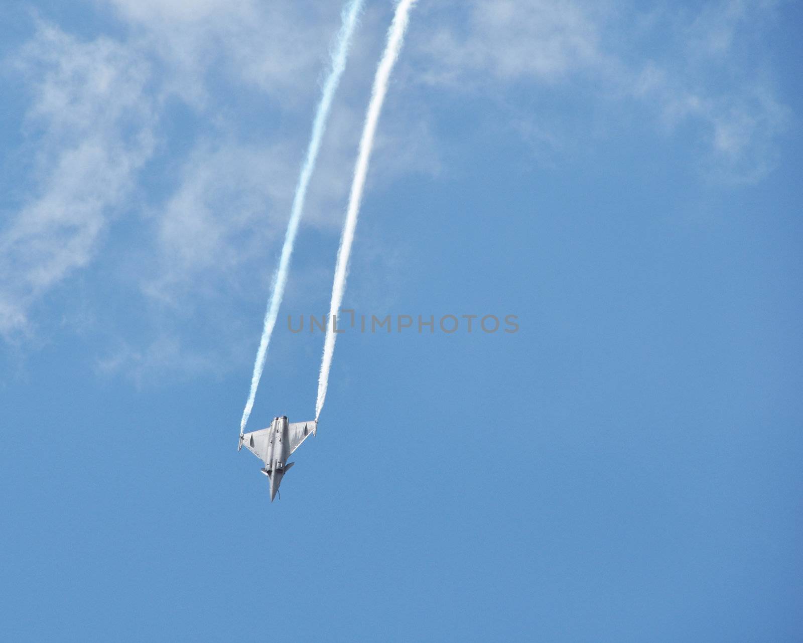 Jet fighter at le Bourget airshow