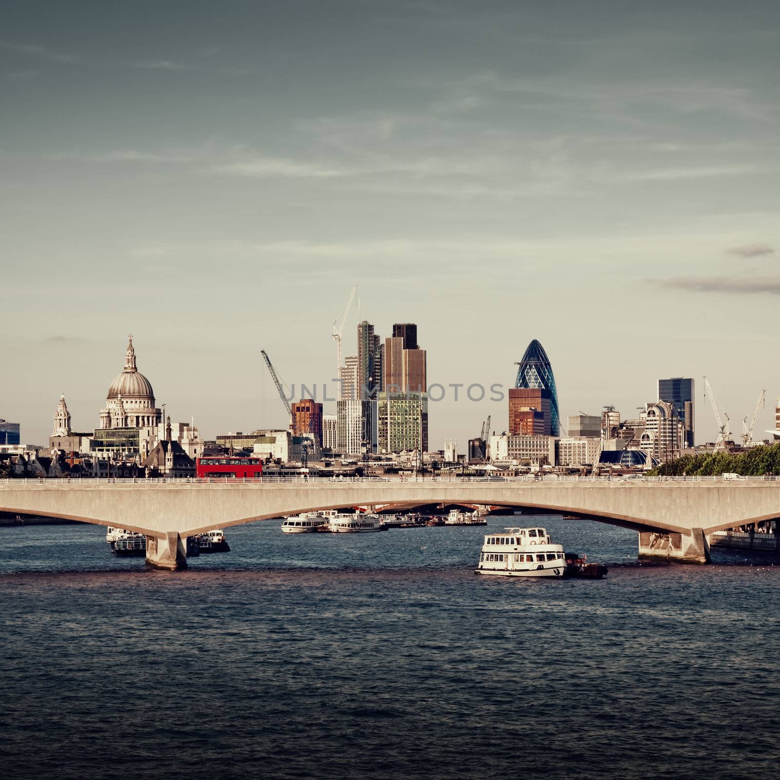 Skyline of City of London