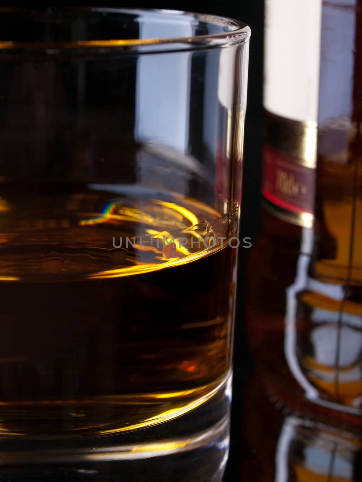 Glass of whiskey by Alex_L