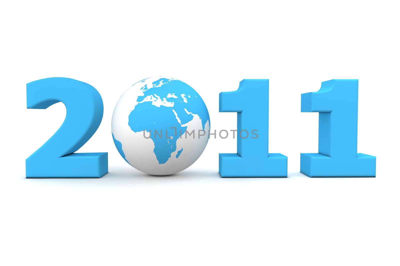 Year 2011 World Blue by PixBox