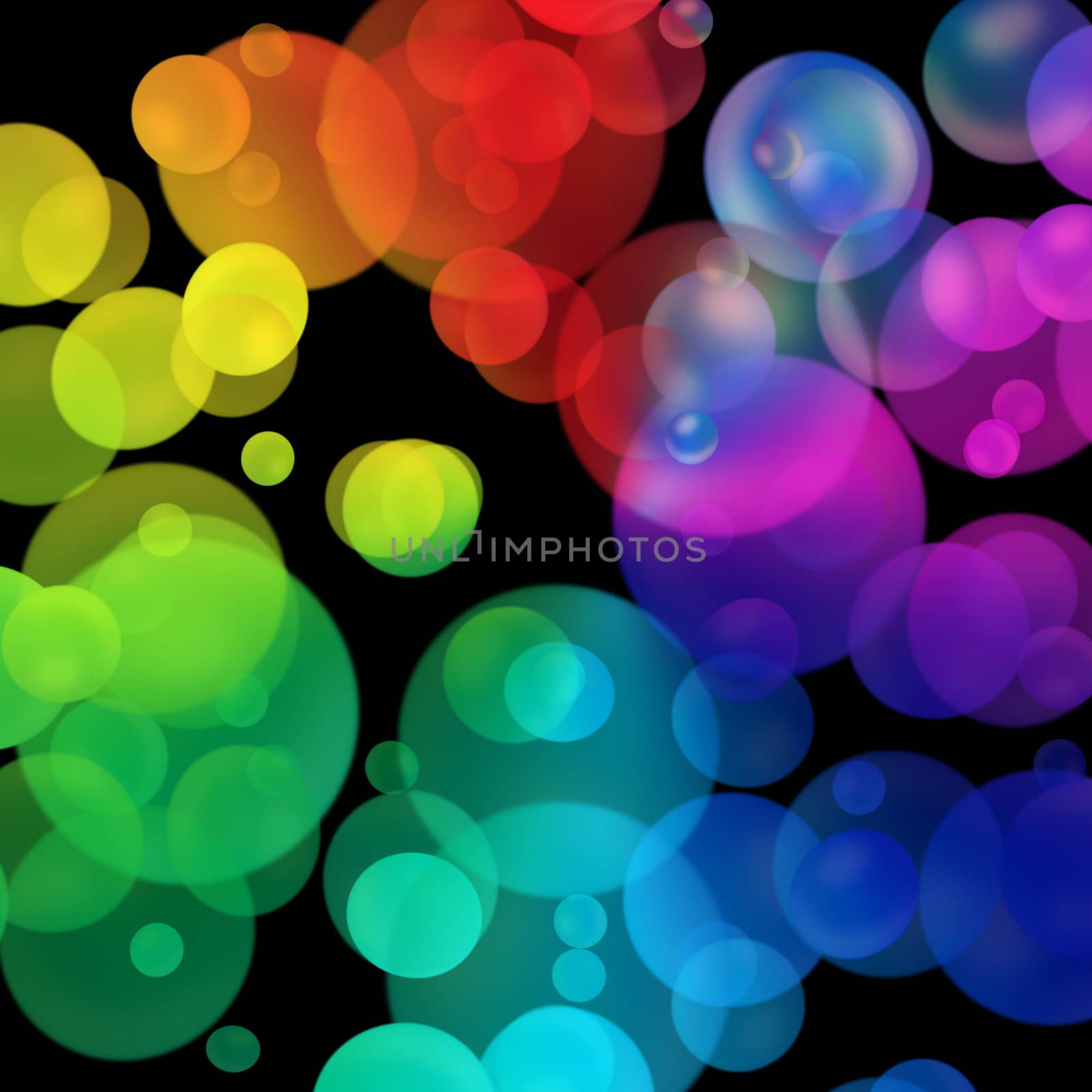 Colored bubbles by gitusik