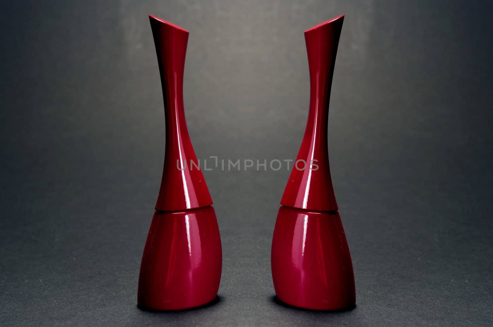 Two Red bottle by Baltus