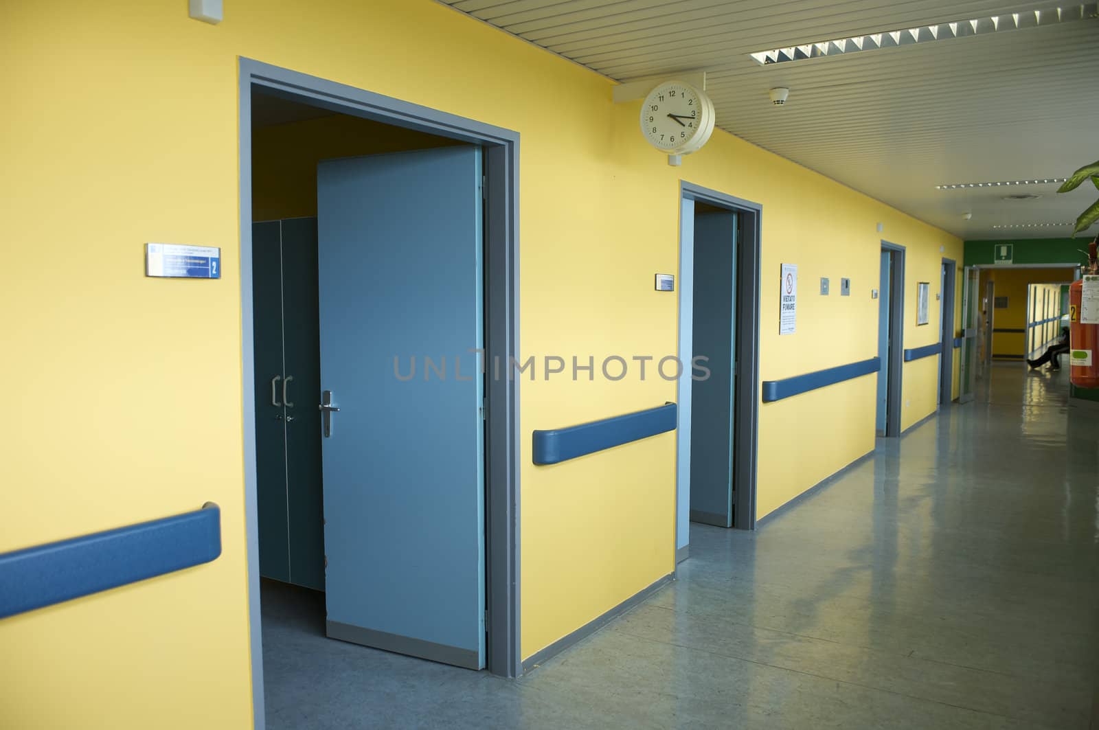 hospital corridor