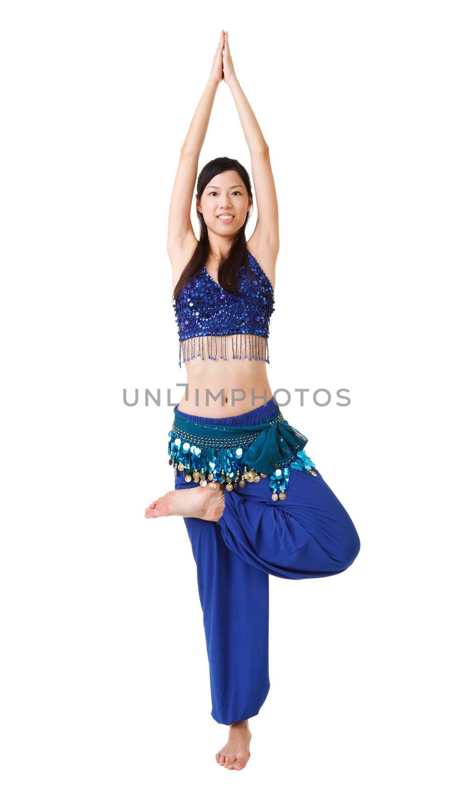 Yoga pose by elwynn