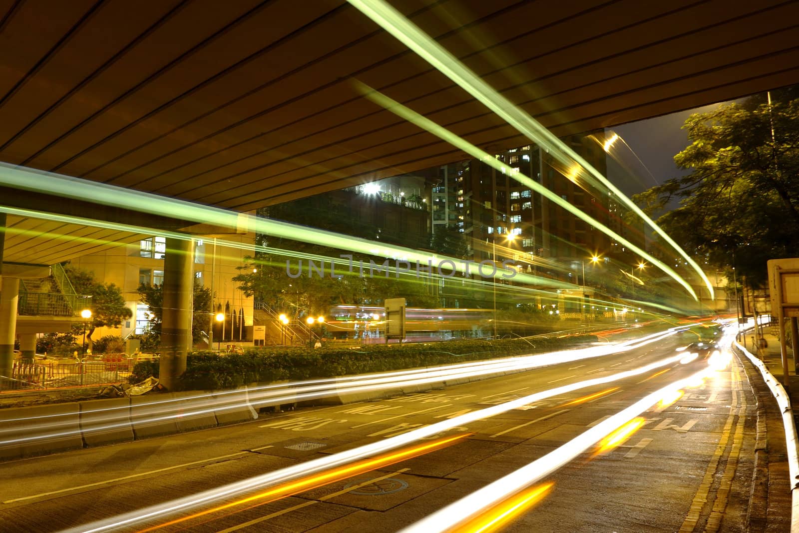 traffic at night