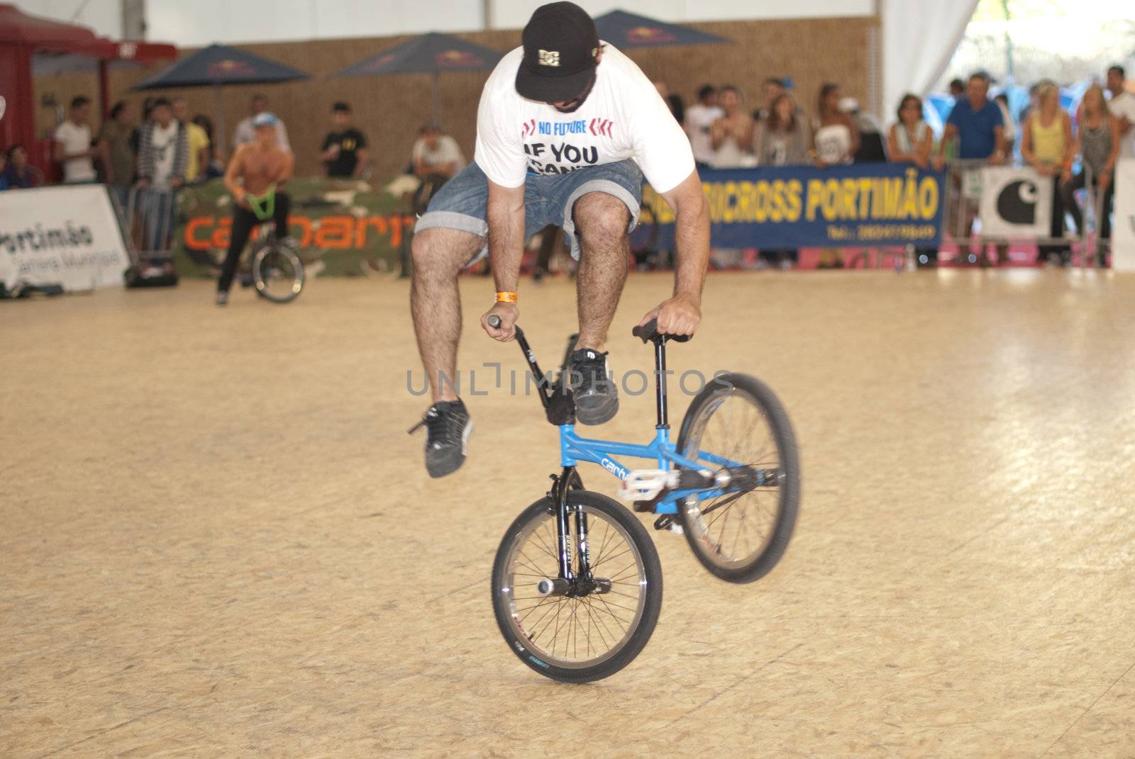 Frank Lucas during the Flatland Field Control'09, Parque da Juventude de Portimão on September 2009. Photo taken on: September 20th, 2009
