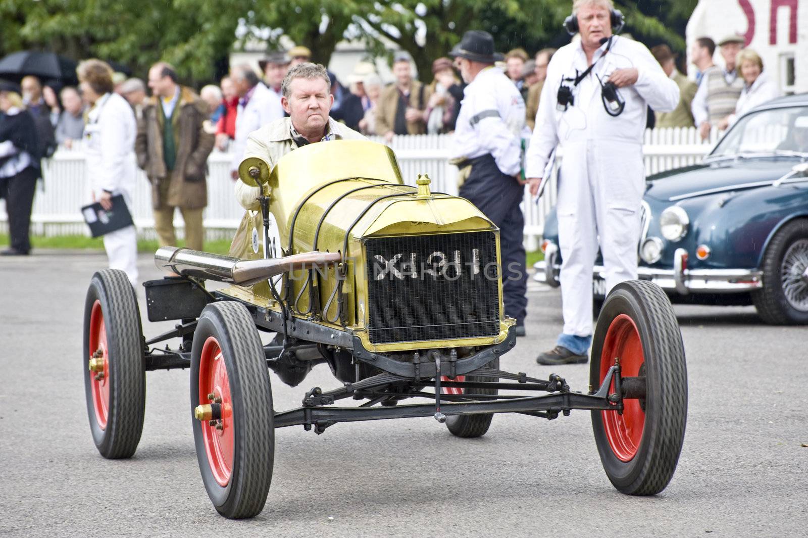 Vintage american car, taken on September 2011 on Goodwood revial in UK