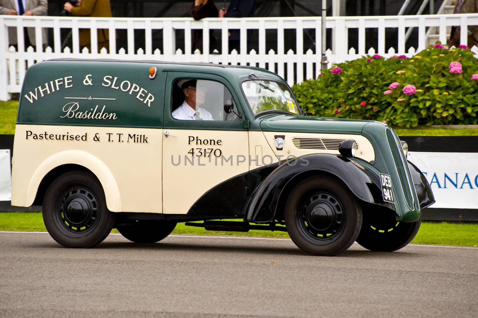 Vintage american car, taken on September 2011 on Goodwood revial in UK