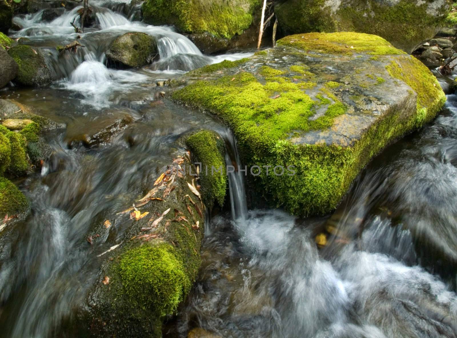 Kuznetsk Alatau - a mountainous country in Siberia is rich in rivers, streams and waterfalls.