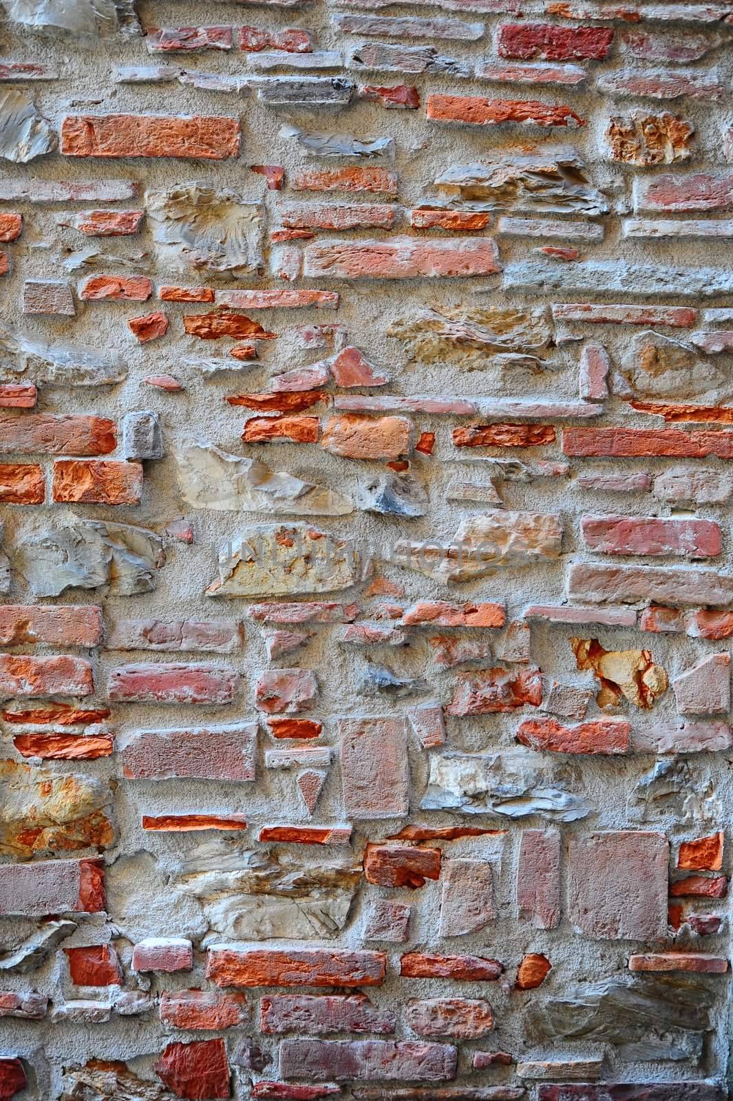  Red Brick Wall, Can Be Used As Background