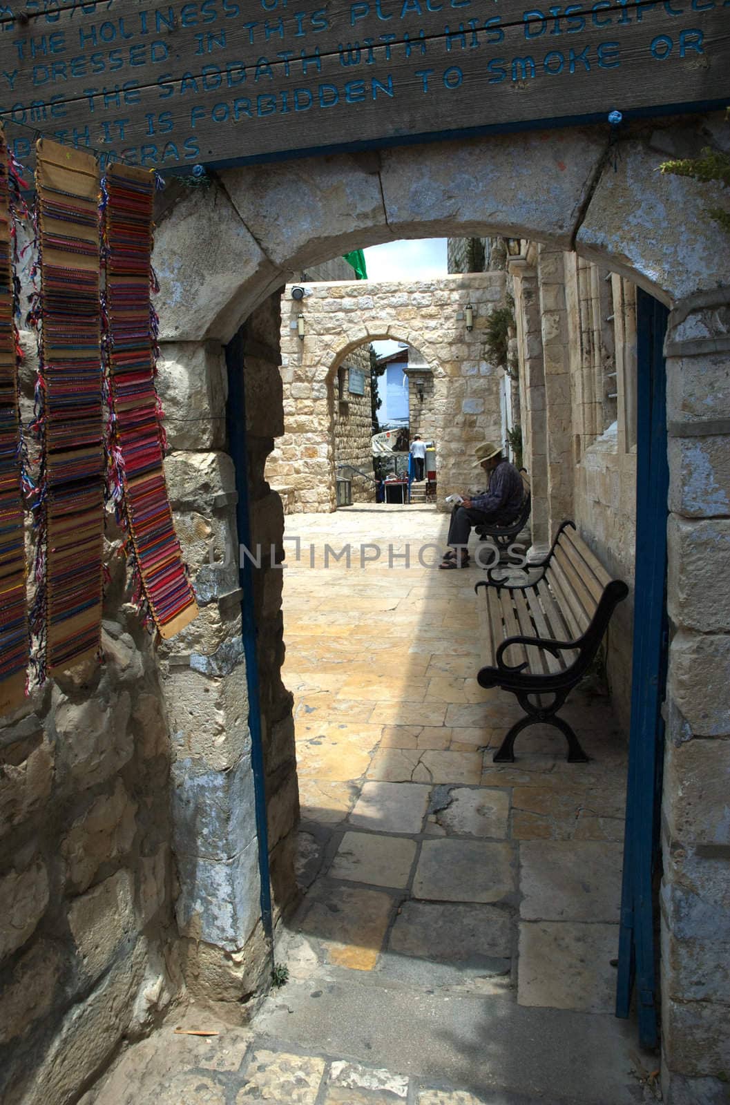 Small street of the old city