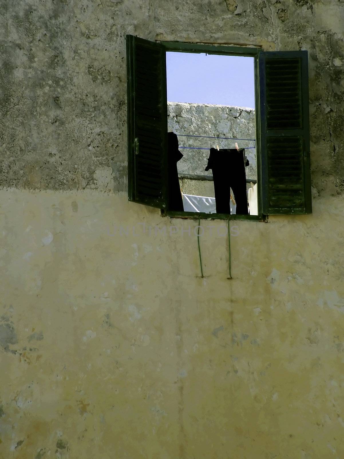 Window and laundry