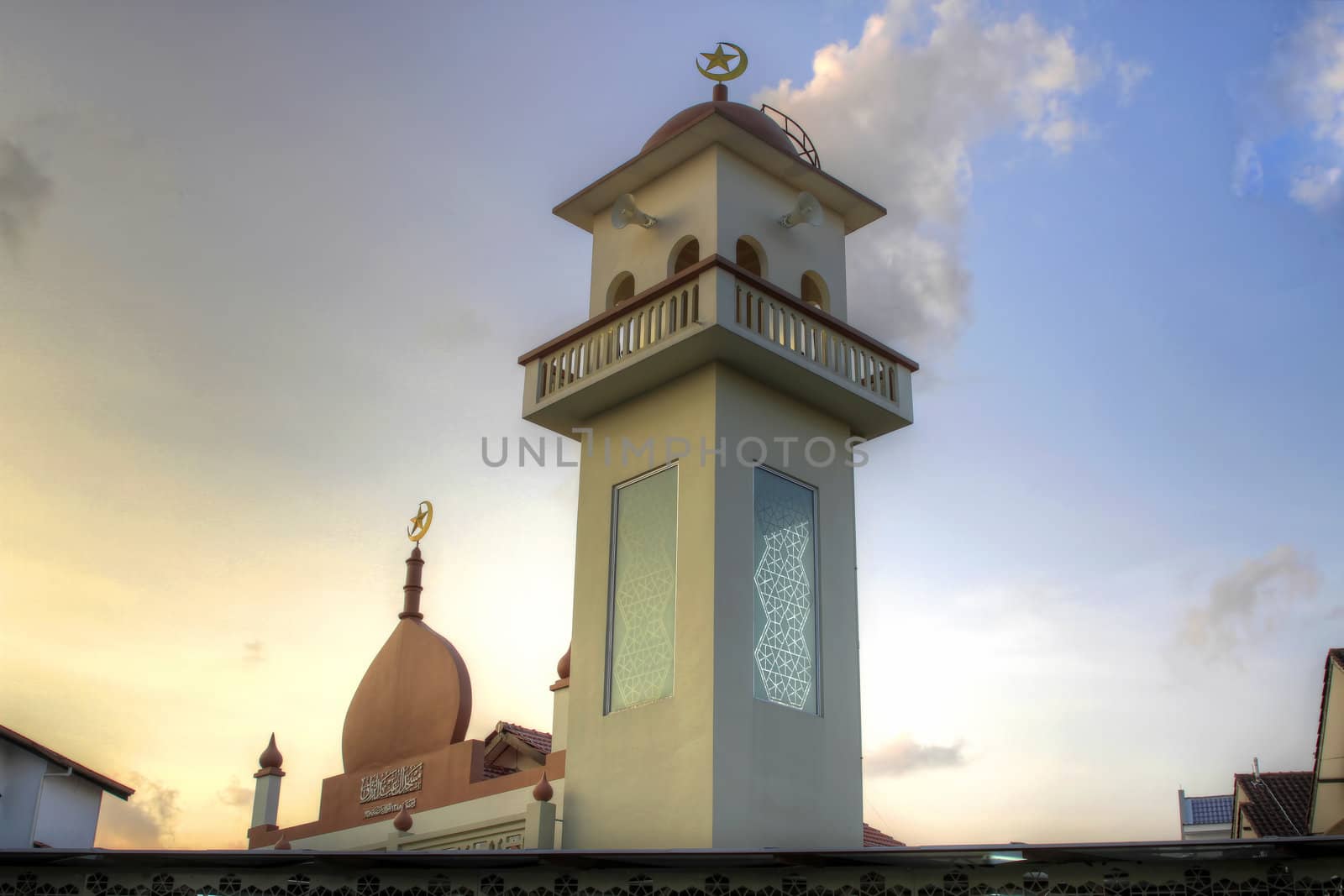 Muslim Mosque in Singapore by Davidgn