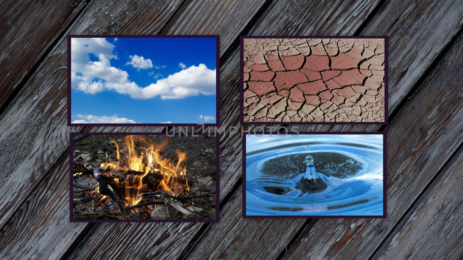 The Four Elements  by Baltus