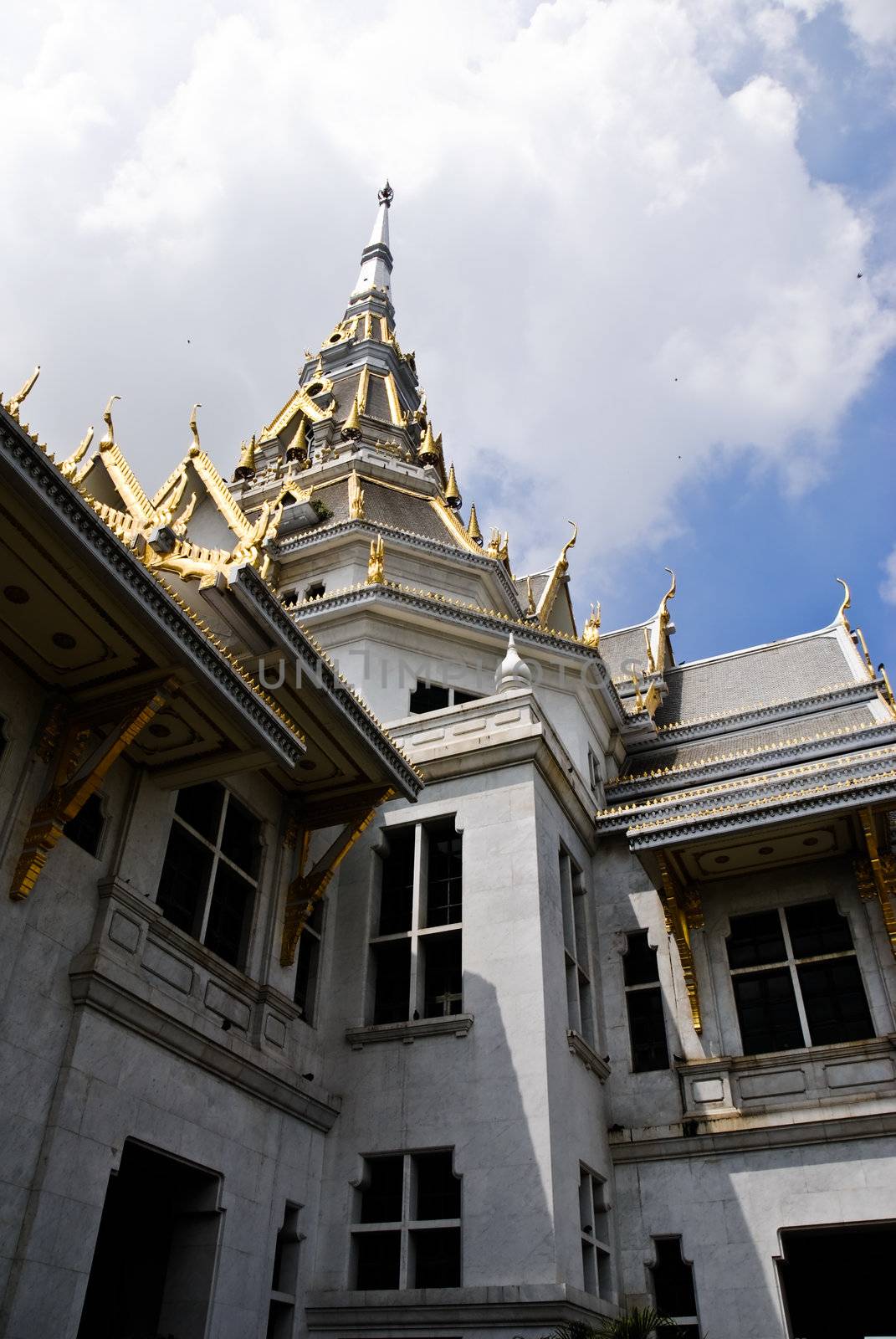 Temple sothon Worawihan Chachoengsao in Thailand