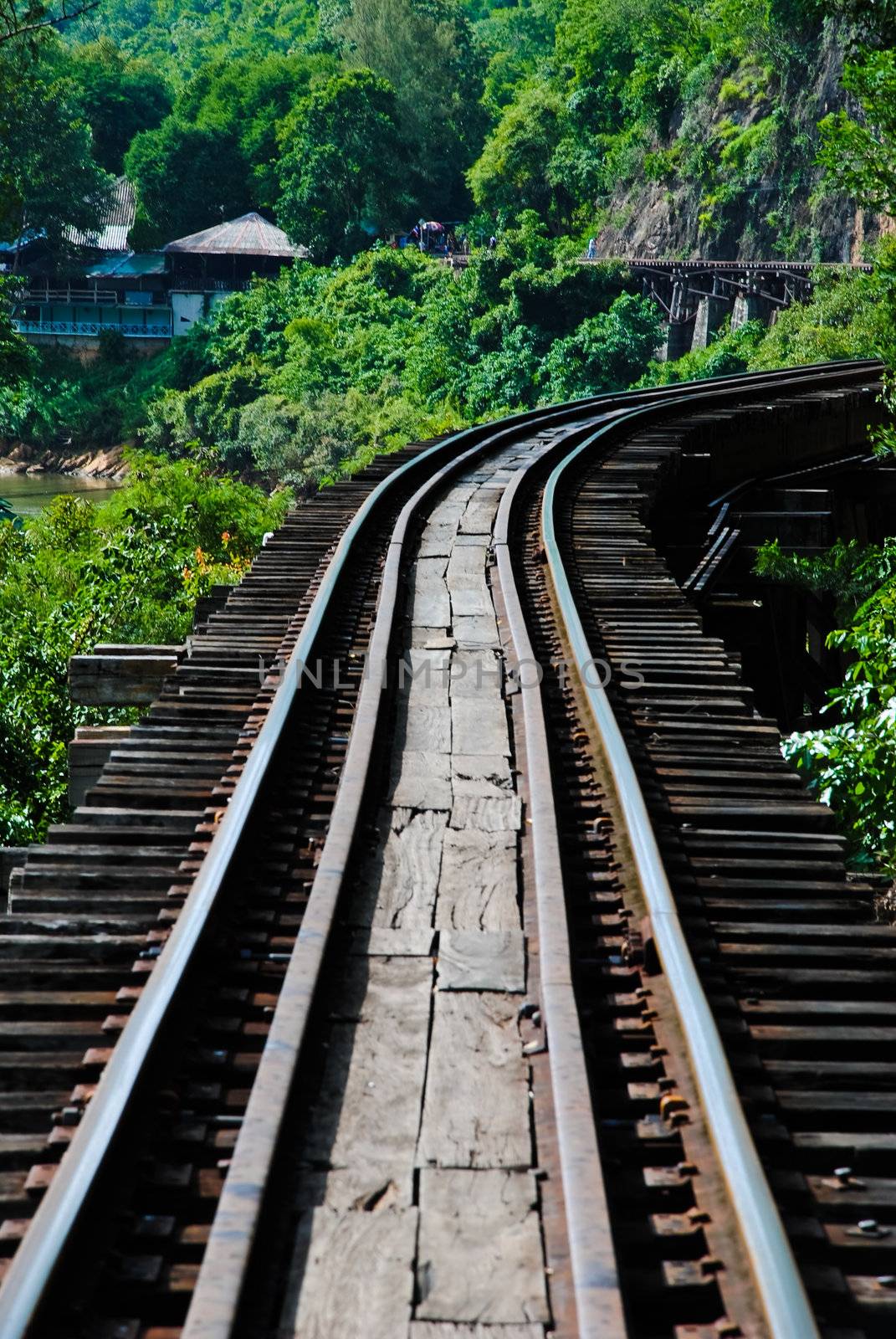 Death Railway. Kanchanaburi Thailand