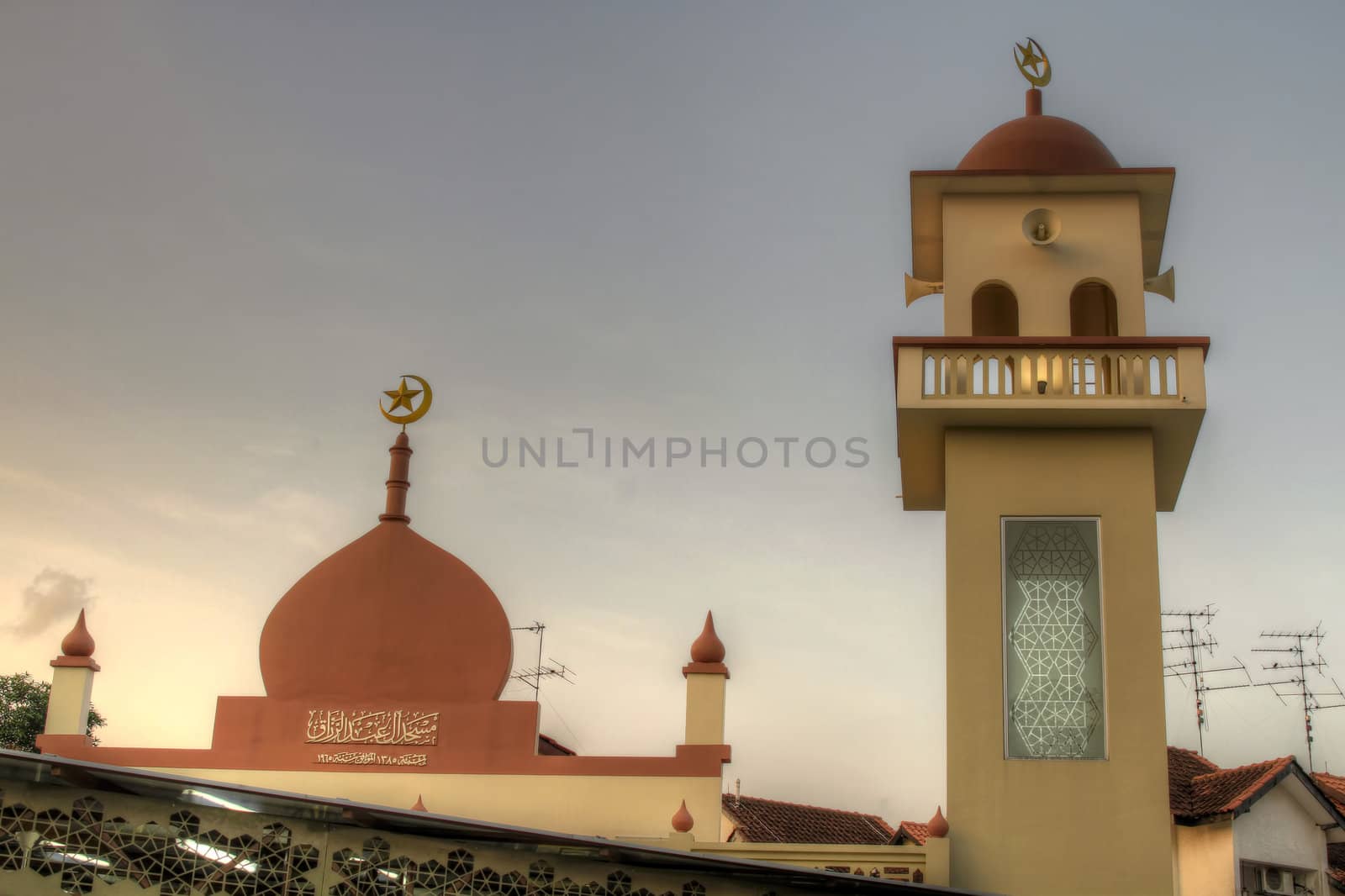 Muslim Mosque in Singapore 3 by Davidgn