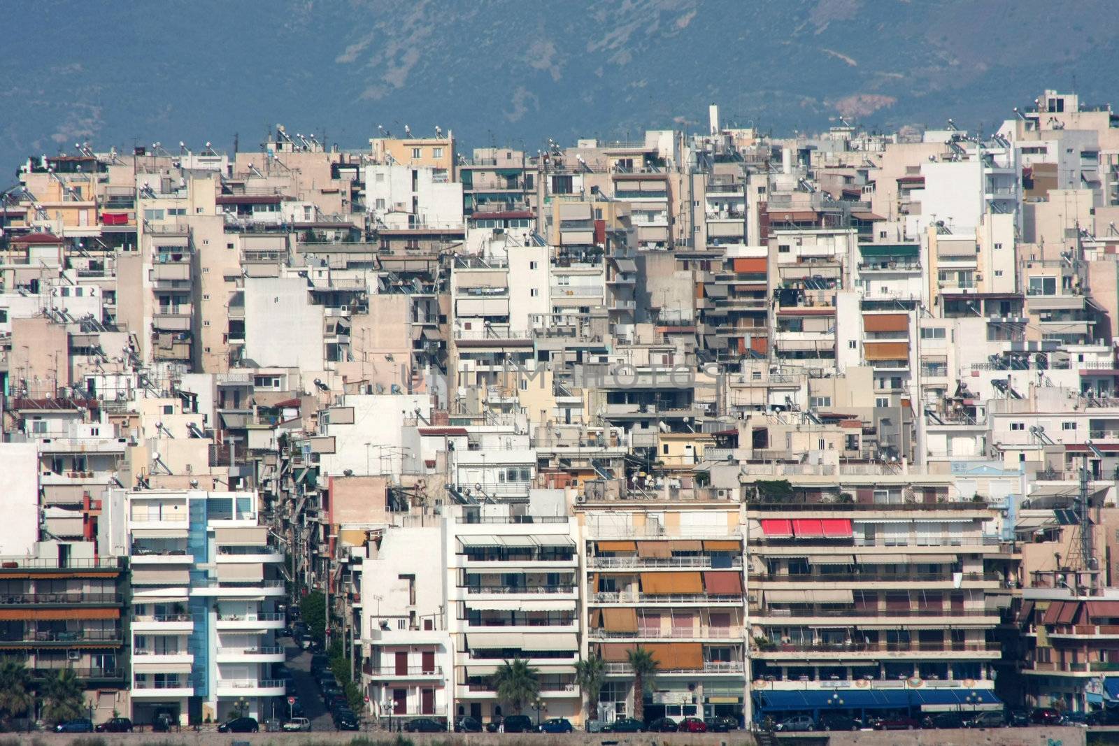 City of Athens from sea