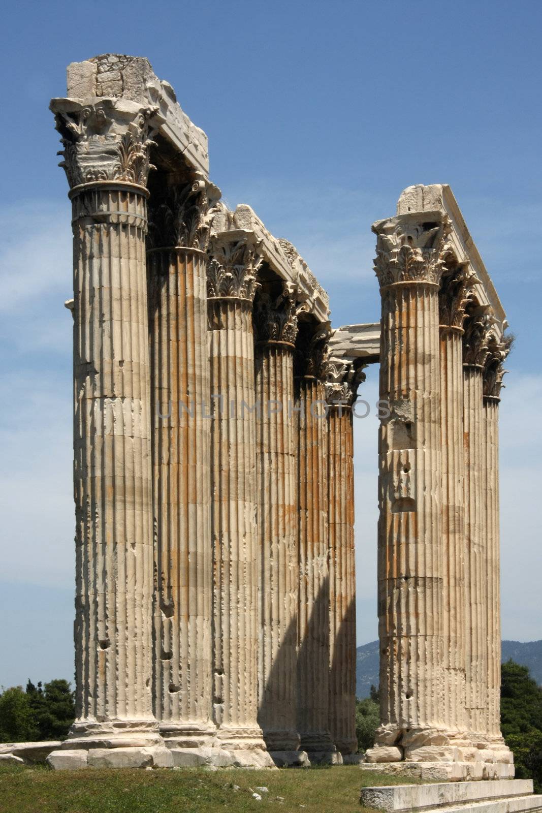 Ancient ruins in Athens