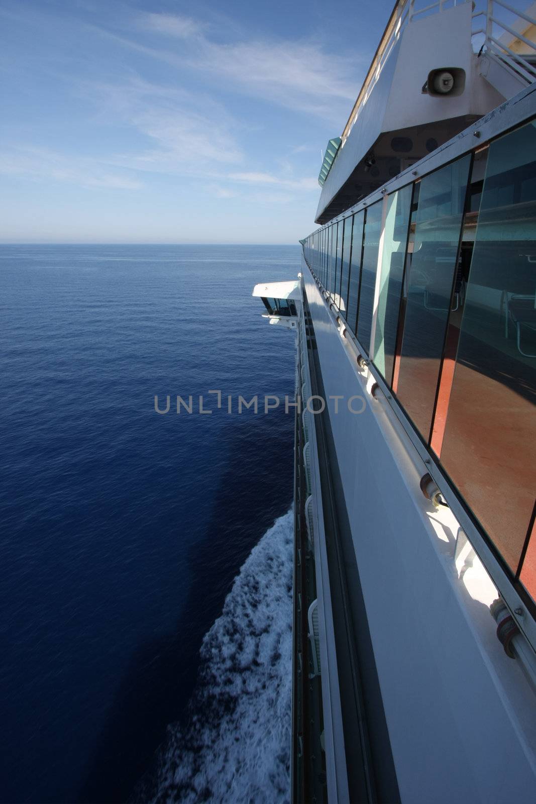 Beautiful view from the cruiseship