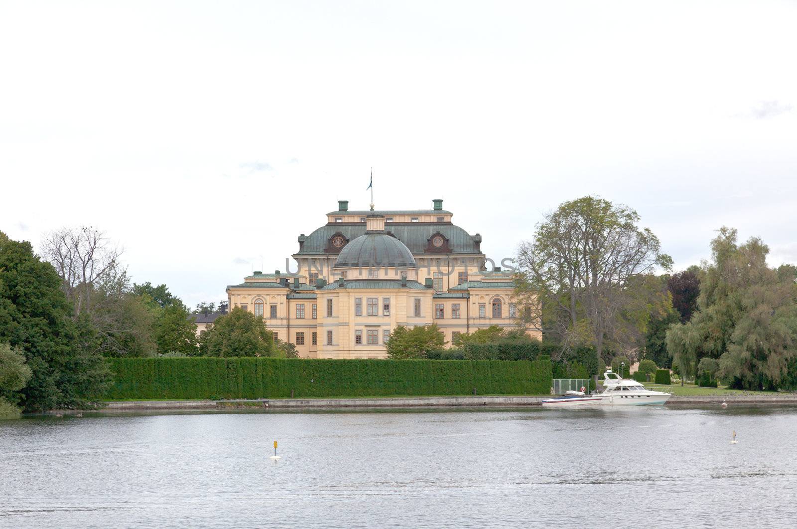 Drottningholms Palace in the Stockholm city by gary718