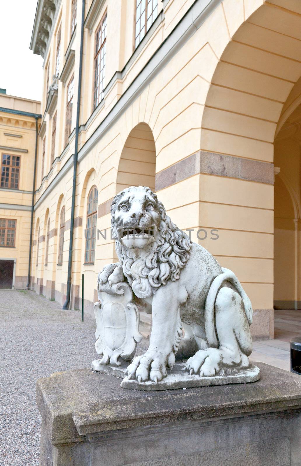 Drottningholms Palace in the Stockholm city, Sweden 
