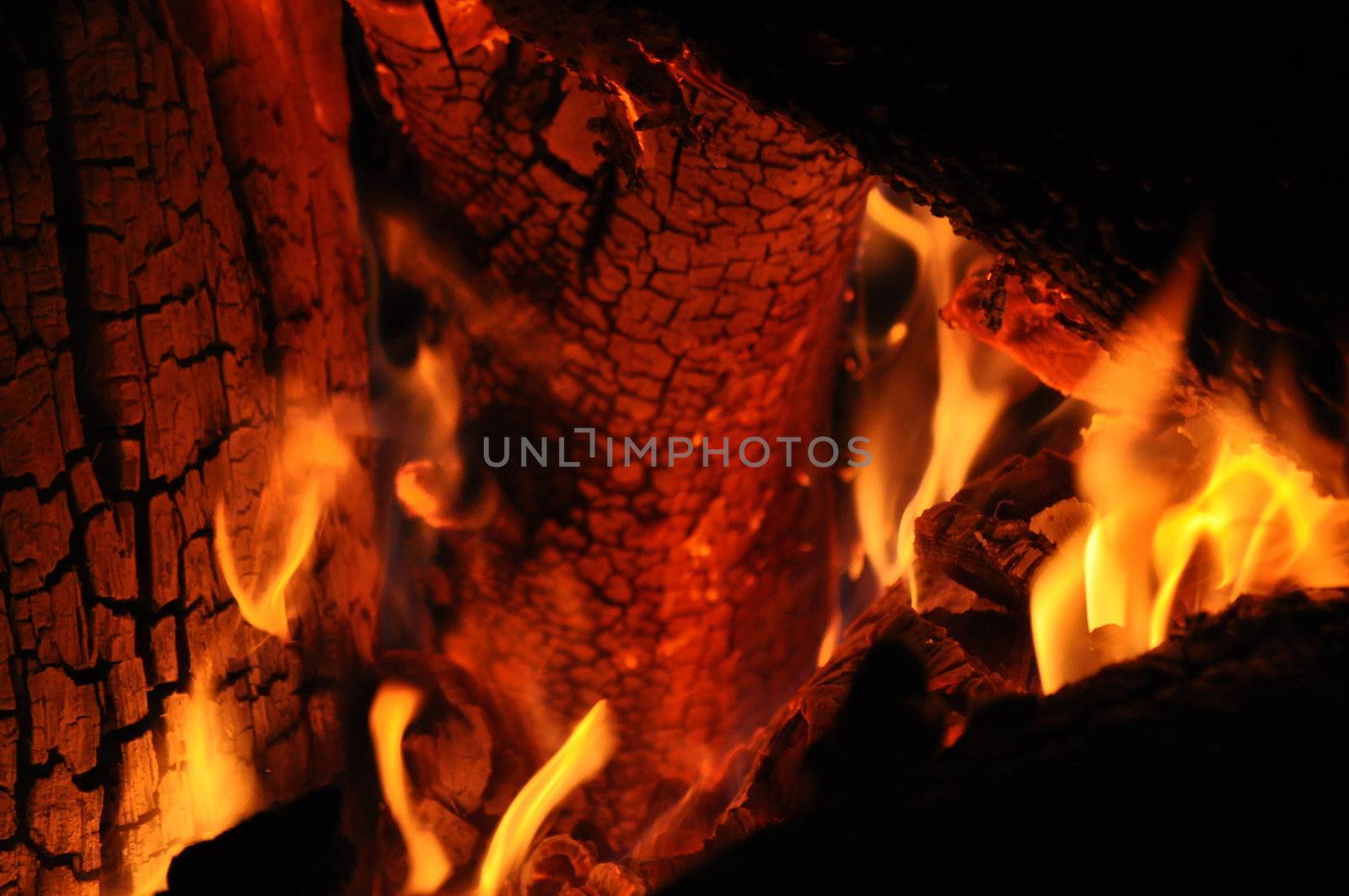 Fire Background by RefocusPhoto