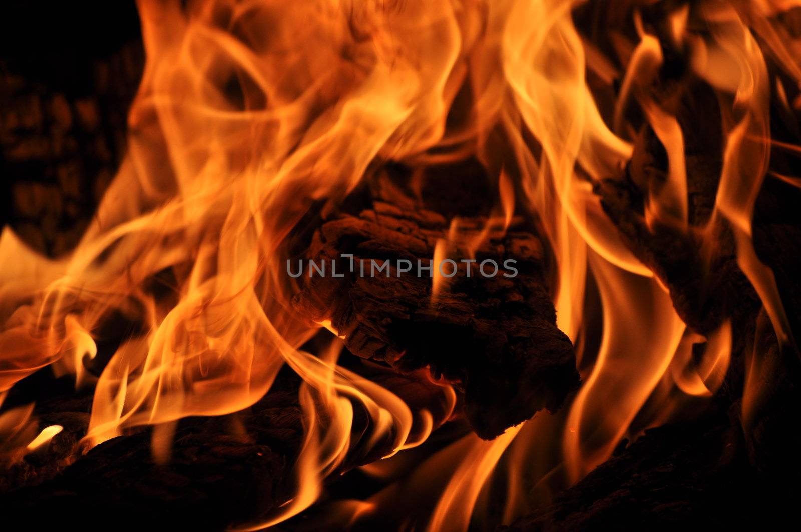 Fire Background by RefocusPhoto